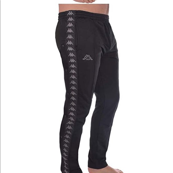 KAPPA~ Men’s track pants. Banda Astoria slim with snaps. - Picture 2 of 11